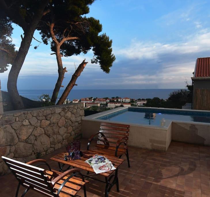 Wave N' Sea Apartment With A Private Pool Dubrovnik Exteriör bild